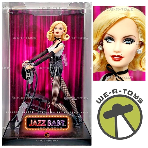 Barbie Jazz Baby Cabaret Dancer Blonde 2007 Mattel L6249
