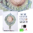 DIY Rhinestones Painting SpecialShaped Hand Made Clocks Pattern Crystal