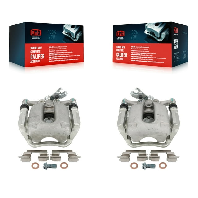 CMX Rear Disc Brake Caliper Assembly Left Right Side (Driver Passenger) Kit for Car 2016-2019 Chevrolet Cruze KBC-100316