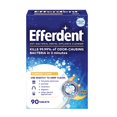 thumbnail image 1 of Tabletas limpiadoras para retenedores Efferdent, 90 unidades, blanqueadoras, 1 of 6