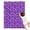 Purple White Butterfly, variant on Purple White Butterfly Pattern Blanket,Comfortable Soft Flannel Throw Blanket,All Season,Warm Lightweight Blankets for Sofa Bed Couch Living Room Chair,30"x40"