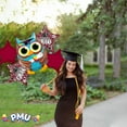 thumbnail image 4 of PMU Congrats Grad Balloon Bouquet | Graduation Decoration Mylar Balloons | Celebrate Success with Vibrant Graduation Balloons | Grad Owl Grad Balloon Bouquet Burgundy (5/Pkg) Pkg/1, 4 of 7