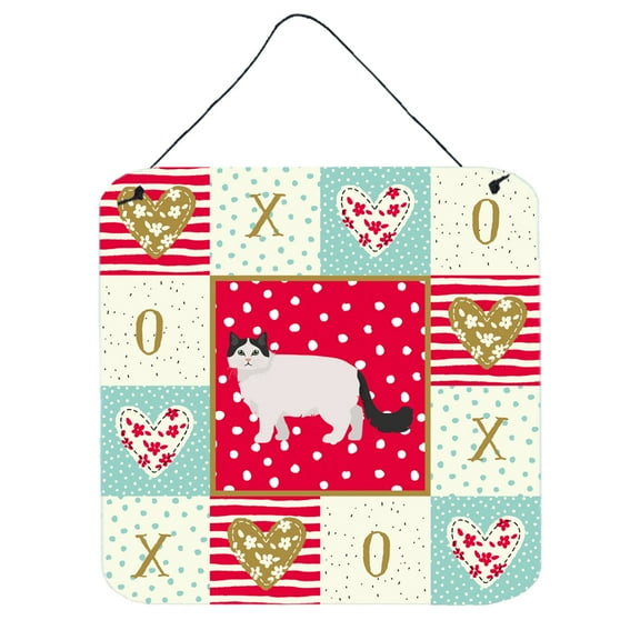 Ragamuffin #1 Cat Love Wall or Door Hanging Prints