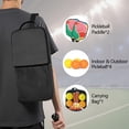thumbnail image 5 of Pickleball Paddles Set Of 2, Fiberglass Surface, Tropical Jungle Print, 4 Balls & Bag, 5 of 5