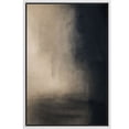 thumbnail image 6 of Framed Canvas Print Gray Black Abstract Wall Art Modern Neutral Decorative for Living Room Bedroom - 24"x36" WHITE, 6 of 8