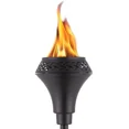 thumbnail image 2 of Island King 65 Pouces Lampe Torche Extérieure en Métal – Résistante aux Intempéries, Décorative Noire, 2 of 5