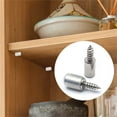 thumbnail image 6 of 10 Pcs Self Tapping Screws Cabinet Laminate Support, Fixed Support Self - Tapping Cross Screw, Shelf Pins with Non-Slip Sleeve, Cabinet Shelf Pegs for Kitchen Utensils, Bookcases and Wardrobes, 6 of 6