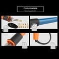 thumbnail image 4 of Portable Soldering Iron Set 30W Carving Pyrography Tool Electric Solder Iron Handheld Welding Repairing Tools 7-in-1 Wood Embossing Burning Solder Pen Kit, 4 of 6