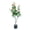 Black Pot, variant on 4FT Artificial Hibiscuses Tree, Faux Potted Flower Plant with Realistic Flowers, Fake Flower Tree For Garden Office Party Wedding Hotel