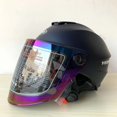 thumbnail image 4 of Casco YM335S para motocicleta, casco eléctrico para coche, de verano, con protección solar, para hombre y mujer, 4 of 6