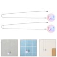 thumbnail image 1 of unbranded 4Ud Cadenas Elegantes De Cristal Para Ventilador En Color Rosa Decorativas Y Duraderas, 1 of 7