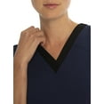 thumbnail image 6 of Scrubstar Women's Flexible Stretch Knit Side Panel V-Neck Scrub Top WD803, 6 of 7
