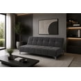thumbnail image 1 of Sofa Cama Reclinable El Bazar Store New York Terciopelo Gris Oxford Futón 3 posiciones Sala, 1 of 7