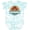 Tie Dye Green, variant on Inktastic San Diego California Boys or Girls Baby Bodysuit