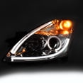 thumbnail image 3 of AKKON - For Nissan Altima 4 Doors Sedan Smoked Smoke DRL Daylight LED Light Tube Design Projector Headlights Set, 3 of 6