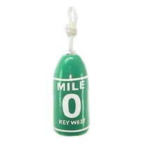 Key West Mile Zero Green Fishing Marker Buoy