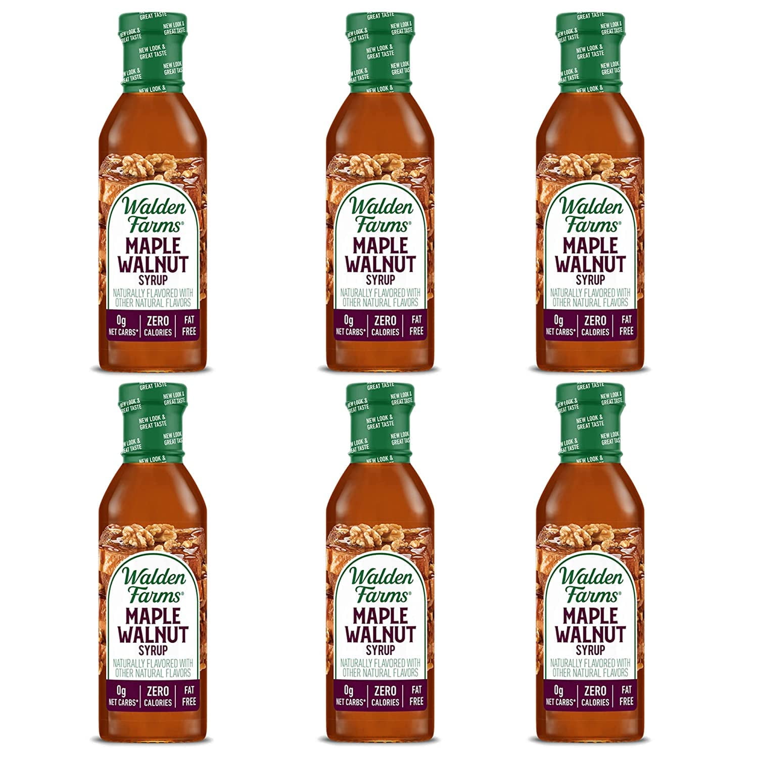 Walden Farms Calorie Free Syrups Flavors Maple Walnut Syrup, Size