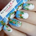 thumbnail image 4 of Whats Up Nails P047 Poinsettia Garland Water Decal Sliders for Nail Art Design, 4 of 4