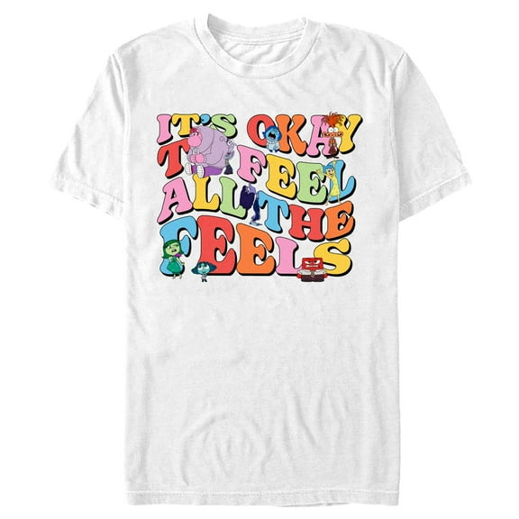 Men's Inside Out 2 It’s Okay To Feel All the Feels Graphic T-Shirt