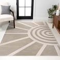 thumbnail image 6 of JONATHAN Y SANDSTONE 5 x 8 Area Rug, Aelius Scandinavian Abstract Sun Two-Tone - Beige/Cream, SND101A-5, 6 of 8