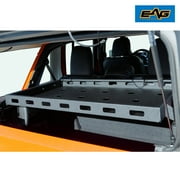 EAG Interior Rear Cargo Basket Rack Luggage Storage Carrier Fit for 2018-2022 Wrangler JL Unlimited Sahara Sport Rubicon 4 Door