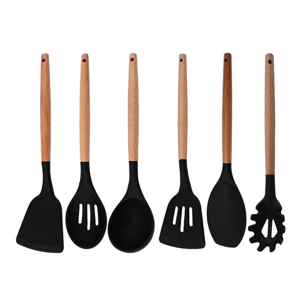 Utensilios de cocina antiadherentes de silicona Herramientas para hornear resistentes al calor con caja de almacenamiento zhangmengya LED