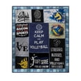 thumbnail image 2 of Affordablo Anti-Static Fuzzy Soft Blanket Microfiber Sports Blankets Flannel Decorative Blankets Air Conditioning Blankets Throw Blankets Fleece Throw Blanket for Couch, 2 of 3