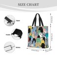 thumbnail image 3 of Xecao Different Cats for​Reinforced Shoulder Tote Bag Scratch-Proof Design Spacious Organizer Crossbody Carry Daily Commute Must-Have, 3 of 7