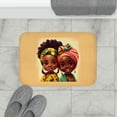 thumbnail image 4 of Bath Mat, Cute Afro Girls, Bathroom Mat, 4 of 4