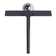 thumbnail image 1 of Escobilla de Ducha con Soporte Ventosa - 23 cm Negro - Escobilla de Ducha para Baño - Gancho para Ventana de Silicona INOX Accesorios Incluidos, 1 of 3