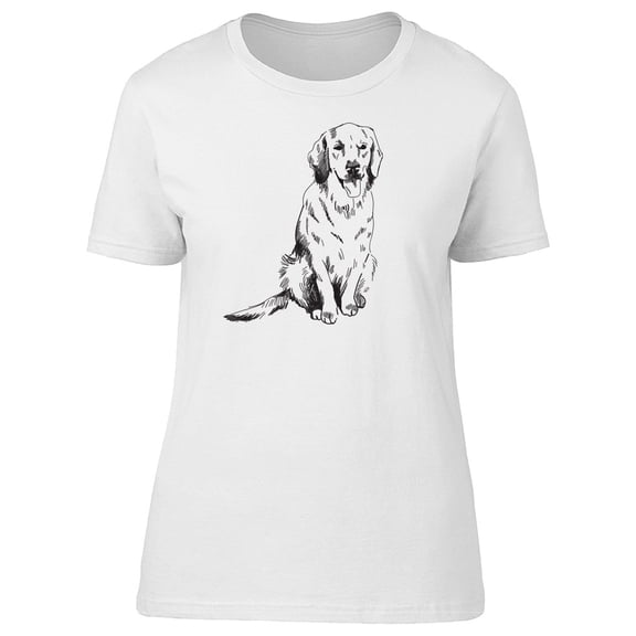 Golden Retriever Dog T-Shirt Men -Image by Shutterstock, Male 4X-Large