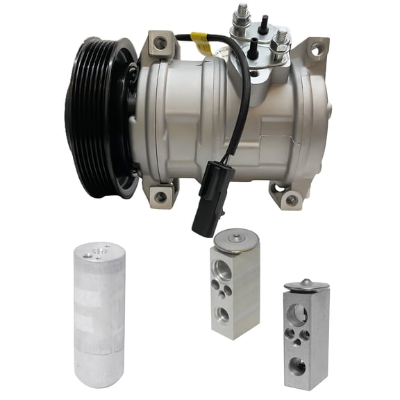 RYC New Automotive Air Conditioning Compressor and Clutch Kit KT EH12N (Fits Dodge Caravan 2.4L 2005)