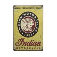 thumbnail image 1 of Injueey Vintage Retro hierro decoración de pared coche motocicleta cartel cartel placa hogar sala de estar Decoración del hogar 3, 1 of 6