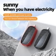 thumbnail image 5 of Mini Solcellsladdare Powerbank Bärbar Nyckelring Powerbank Kompatibel med Mobiltelefon 1200mAh, 5 of 5