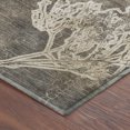 thumbnail image 3 of Addison Rugs Mayfield Premium Machine Washable Transitional Floral Khaki Rectangle Rug, 9' x 12', 3 of 6