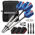 thumbnail image 1 of Darts Viper Sidewinder Tungsten Soft Tip 18g w/ Case, 1 of 3