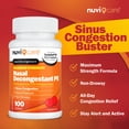 thumbnail image 2 of NUVICARE Max Strength PE Phenylephrine HCl 10mg Non Drowsy Nasal Decongestant - Allergy Sinus Congestion Relief Compare to Sudafed PE Decongestant Tablets - Sinus Decongestants for Adults (100 Count), 2 of 9