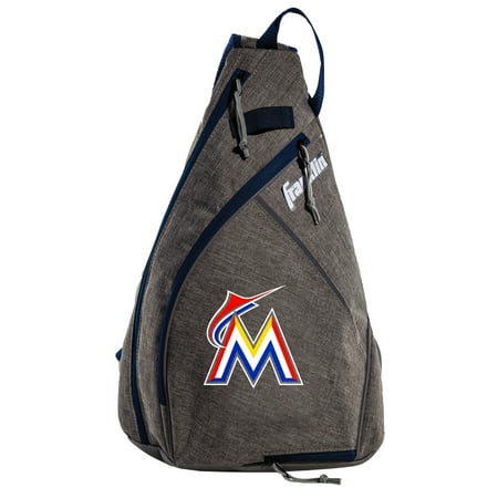 Franklin Sports MLB Miami Marlins Slingbak Baseball Bag