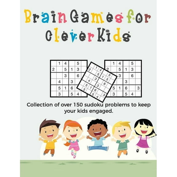 Brain Games for Clever Kids: puzzle gifts for kids who are clever - gifts for smart kids and puzzle activity books for c, (Paperback)