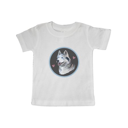 

Inktastic Siberian Husky Dog Gift Gift Baby Boy or Baby Girl T-Shirt