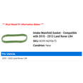 thumbnail image 2 of Intake Manifold Gasket - Compatible with 2010 - 2013 Land Rover LR4 2011 2012, 2 of 2