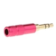 thumbnail image 4 of Adaptador de Audio Estéreo 3,5mm TRRS Macho a/V - Conector Universal, Negro 5 piezas, 4 of 8