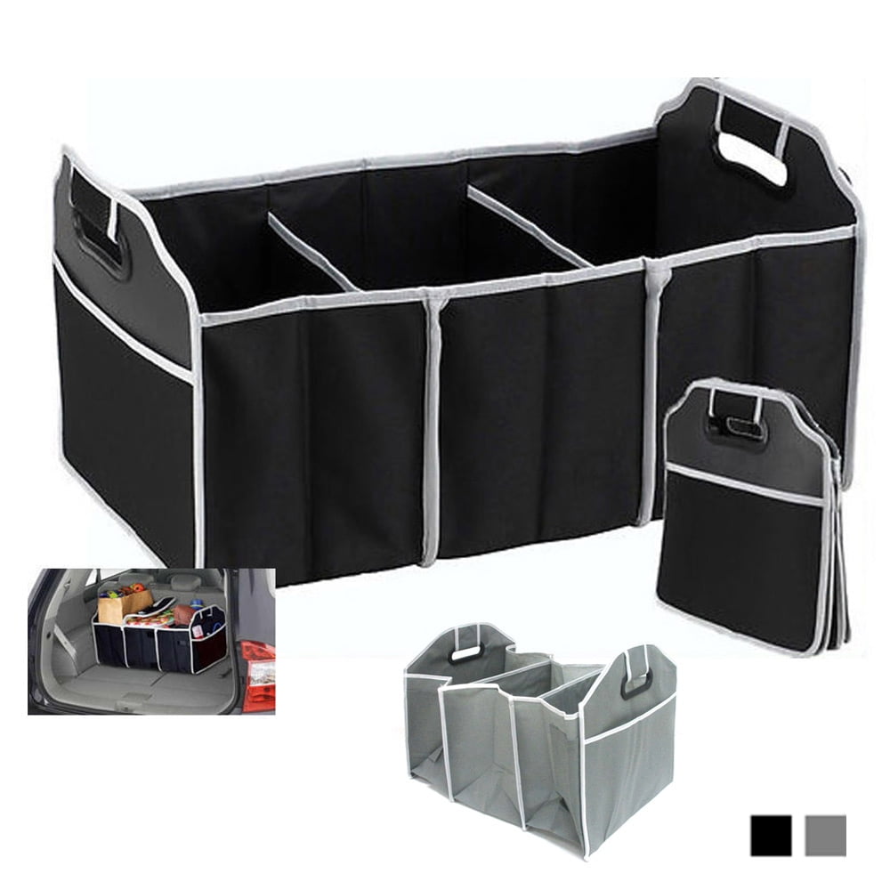 Car Storage Organizer Universal Bags Container Box Trunk Collapsible Toys Food 