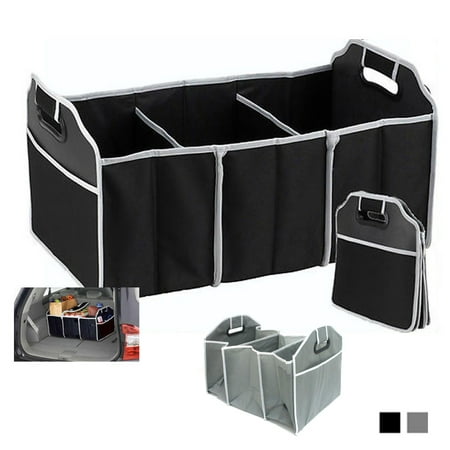 Trunk Organizer Collapsible Folding Caddy Car Truck Auto Storage Bin Bag New (Best Auto Accessories Store)