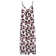 thumbnail image 3 of New Pink leopard Sleeveless Dress women formal occasion dresses elegant dresses plus sizes elegant p, 3 of 4