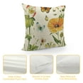 thumbnail image 4 of ONETECH  Spring Floral Throw Pillow Covers Wildflowers Plants Butterfly Patio Decorative Pillow Cushion Cases Outdoor Cushion Covers for Couch Sofa Bedroom Car Home Decor, 4 of 5