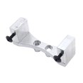 thumbnail image 1 of Ounissouiy RCGOFFLOW-Soporte Servo de dirección, pieza de coche RC, soporte de montaje Servo de mayor resistencia para 1/12 MN D90, pieza de Kits de construcción modelo Plata, 1 of 6