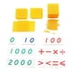 thumbnail image 1 of Juguetes para contar Montessori,Juguetes matemáticos Montessori Ayuda para la enseñanza de matemáticas,Matemáticas Cuentas Educativas Tempranas Laberinto Juguetes Regalos,Número de Amarillo, 1 of 8