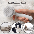thumbnail image 6 of Celery Pet Brushes for pets,Pet Grooming Brush - Gentle Slicker for Removing Loose Undercoat, Suitable for Cats and Dogs (Blue), 6 of 7