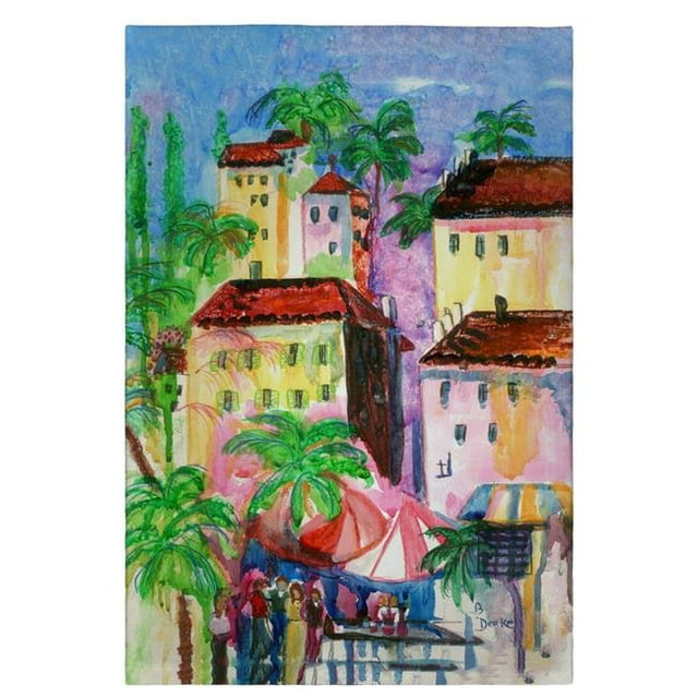 Betsy Drake GT557 Fun City II Serviette d'Invité - 20 x 20 Po.